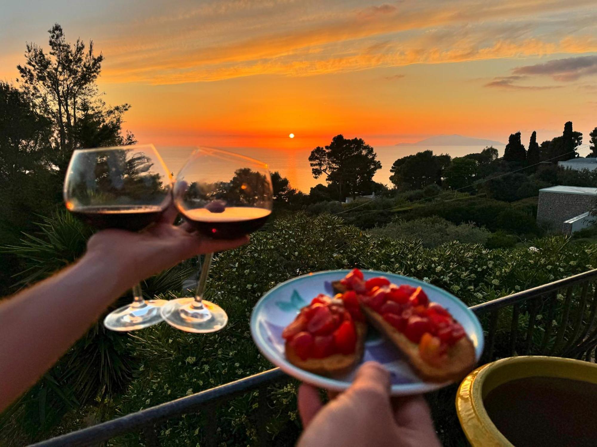 Villa Azul Anacapri  Bagian luar foto