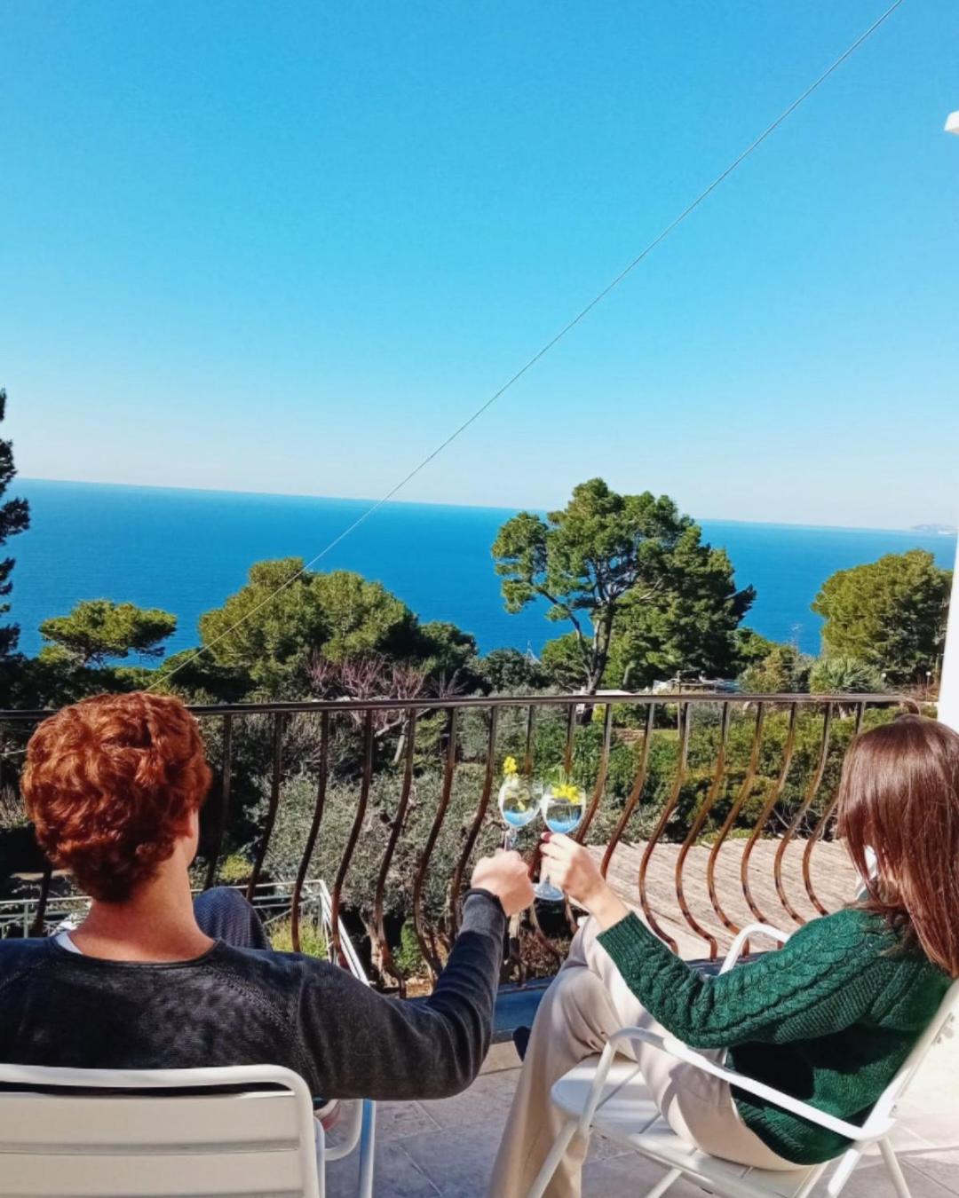 Villa Azul Anacapri  Bagian luar foto
